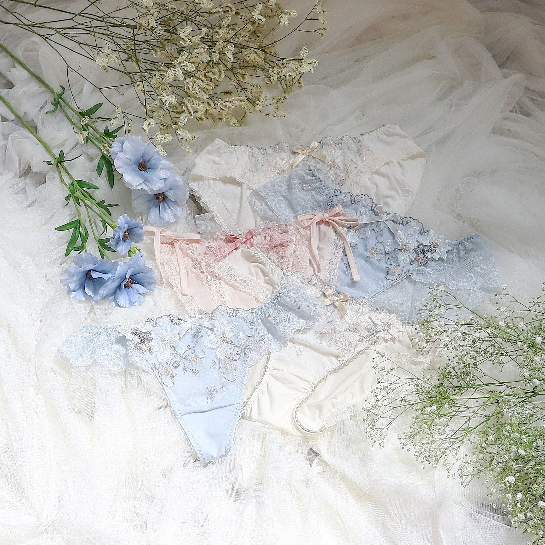 Risa Magli「フルーリ Tバックショーツ」|インナー|