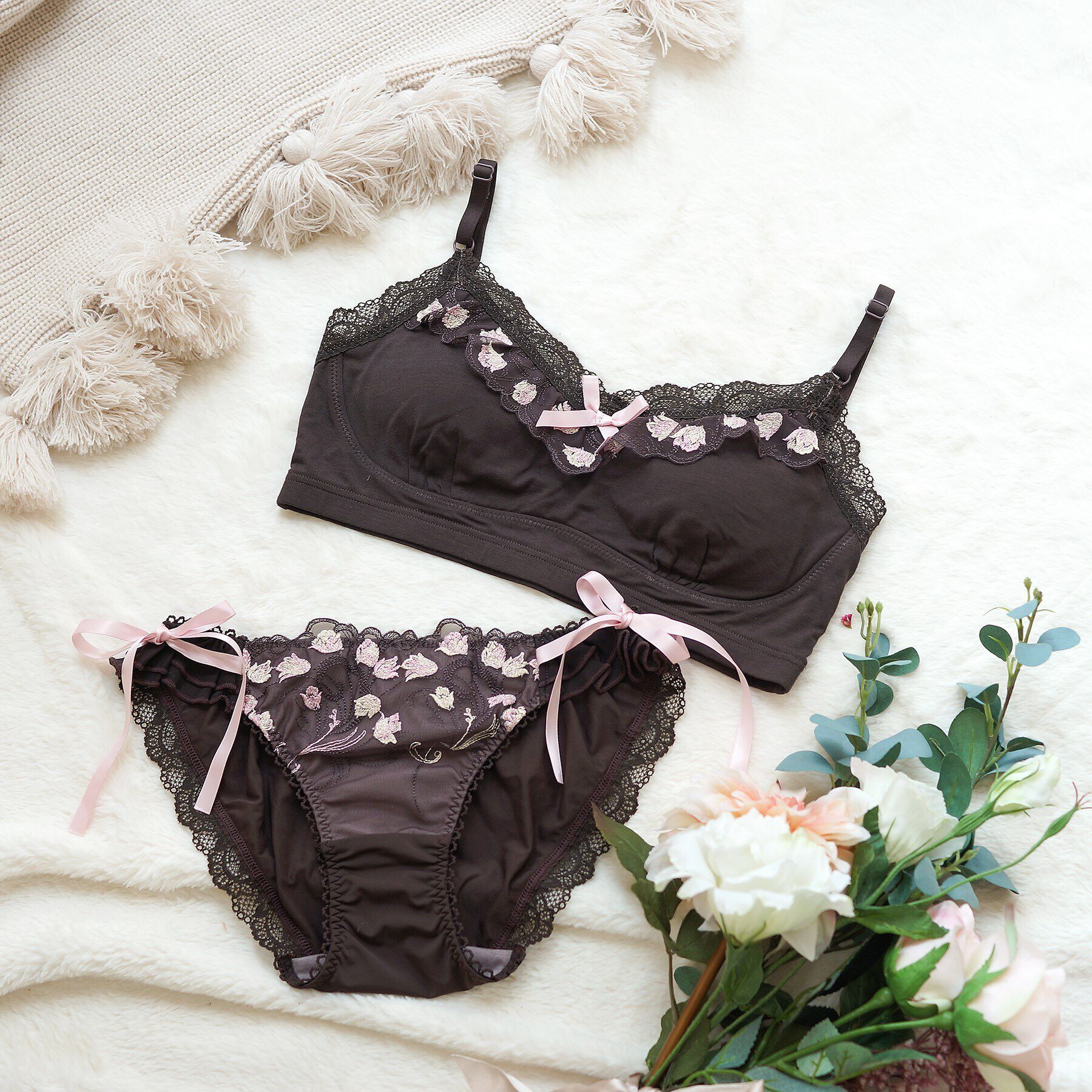 Risa Magli「アンジェル リボンショーツ」|インナー|