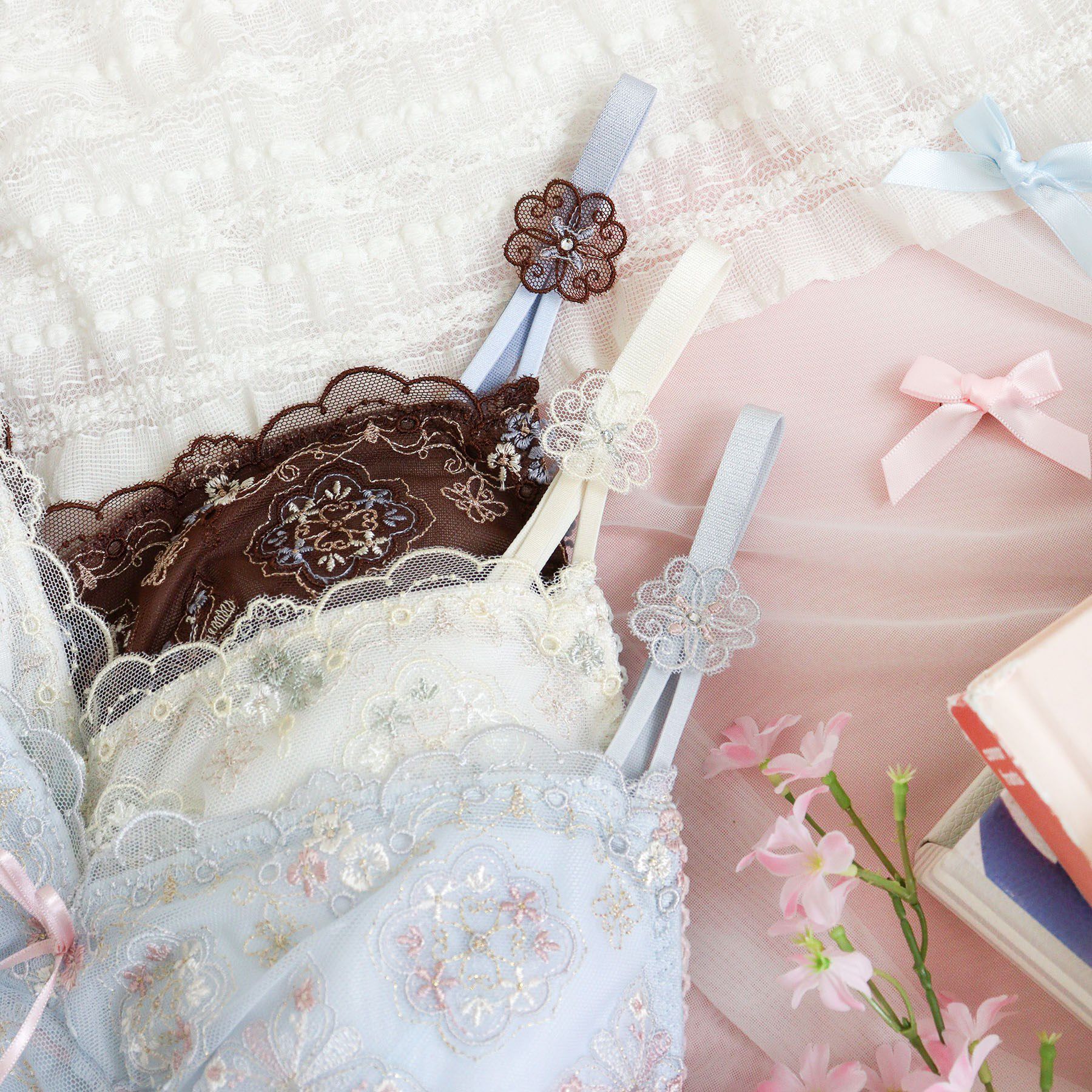 Risa Magli「キャシー カップ付スリップ」|キャミソール|