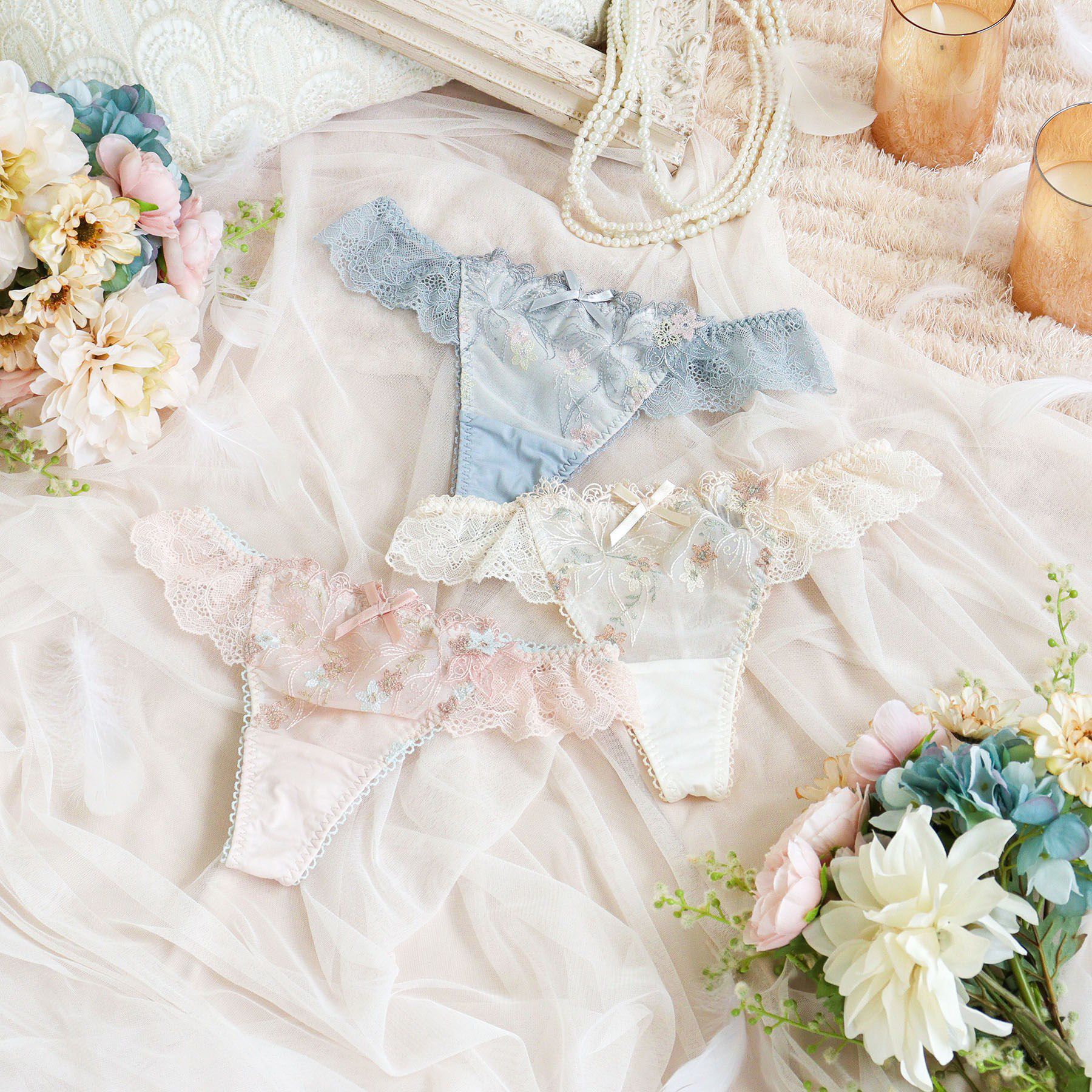 Risa Magli「セレスティナ Tバック」|インナー|