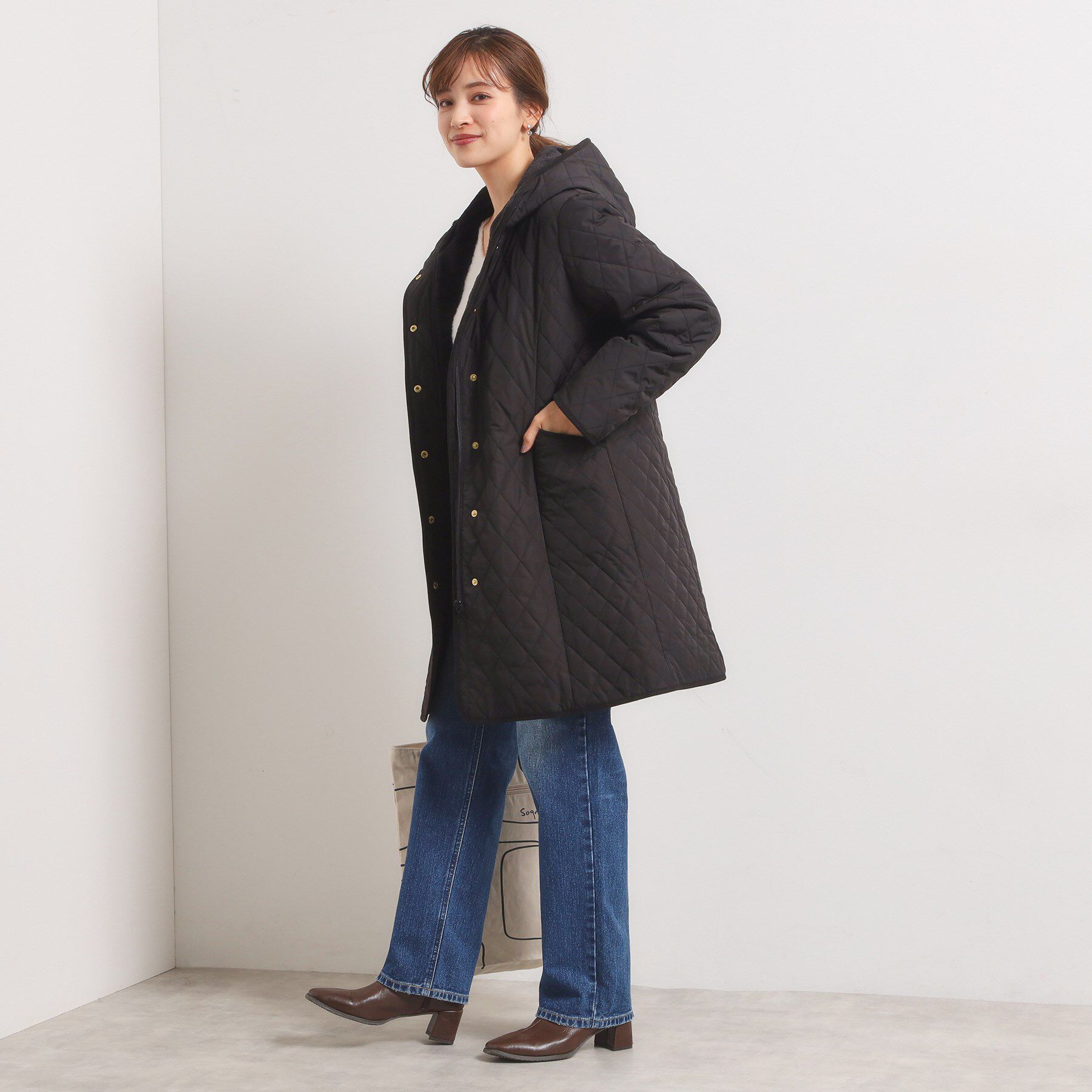 ITS&rsquo;DEMO「【撥水加工】キルトフードコート」|その他|