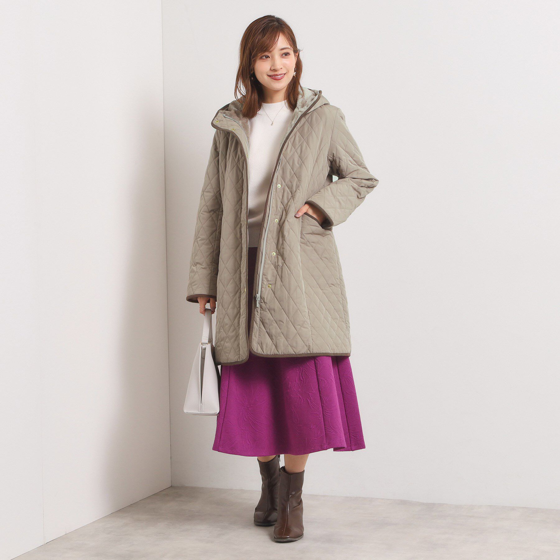 ITS&rsquo;DEMO「【撥水加工】キルトフードコート」|その他|