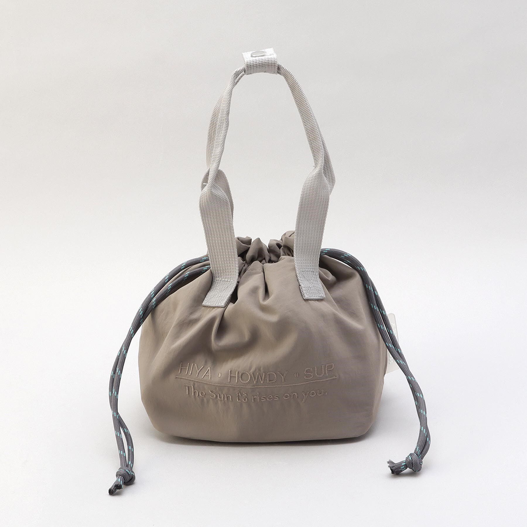 212 KITCHEN STORE「ロープ付き保冷巾着バッグ GY」|食器・キッチングッズ|その他