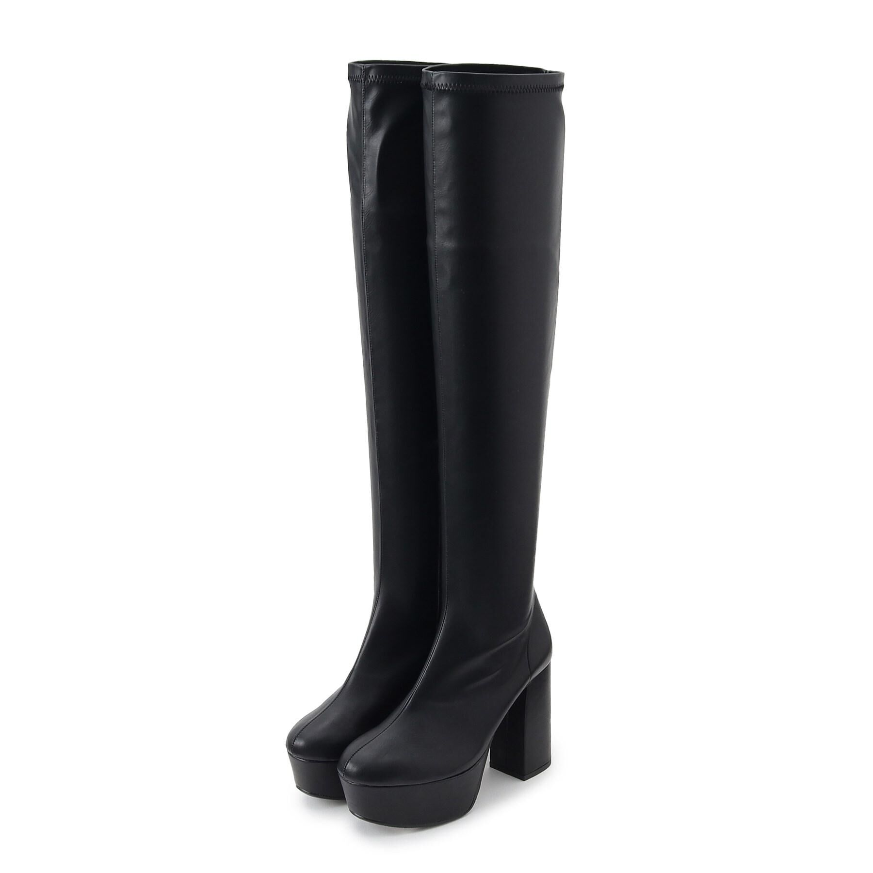 ESPERANZA「厚底ラク盛りニーハイブーツ」|ショートブーツ|