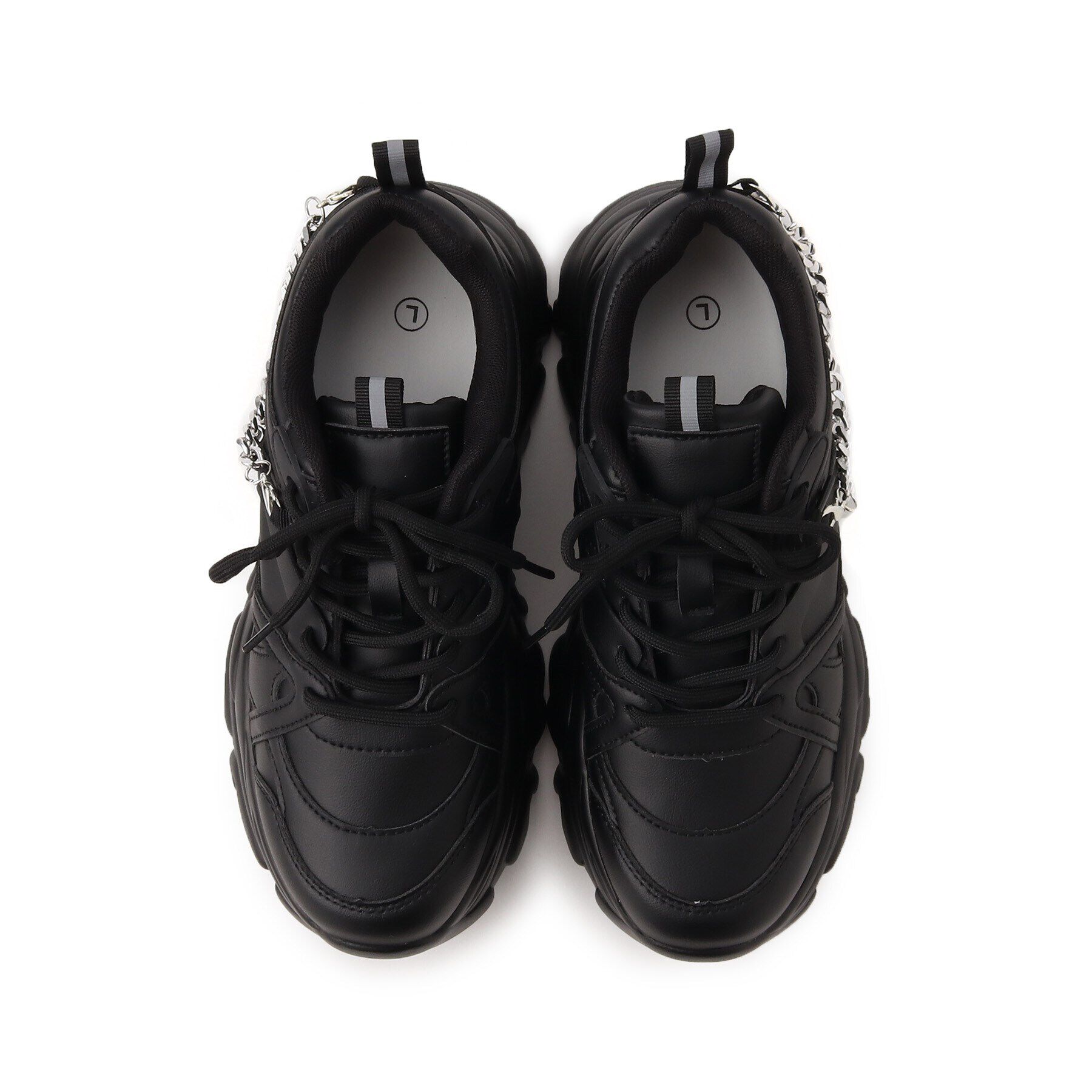 csT&P「【2WAYチェーン付き】軽量ボリュームソール厚底スニーカー」|スニーカー|