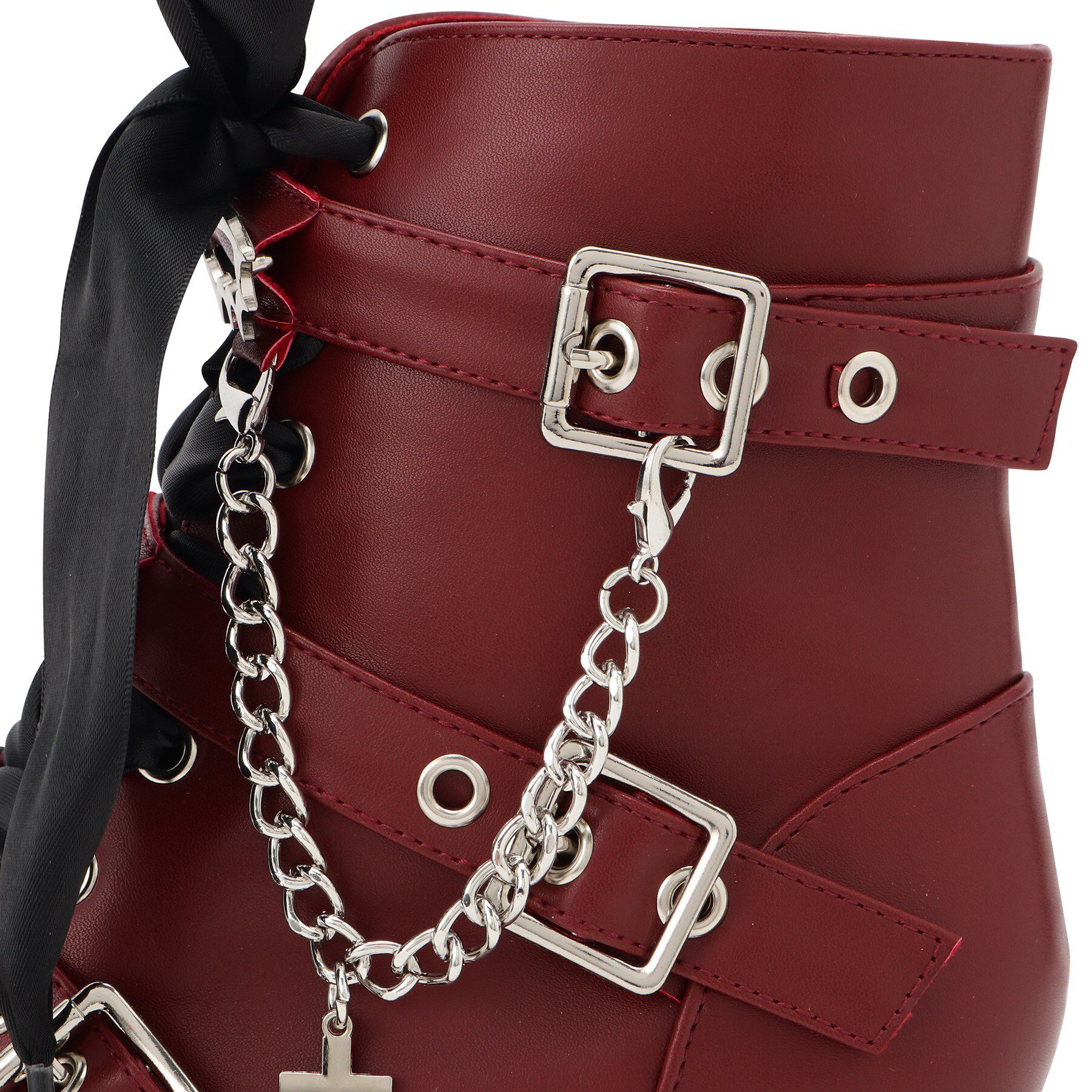 csT&P「厚底&times;コウモリ&times;十字架スニーカー」|ショートブーツ|