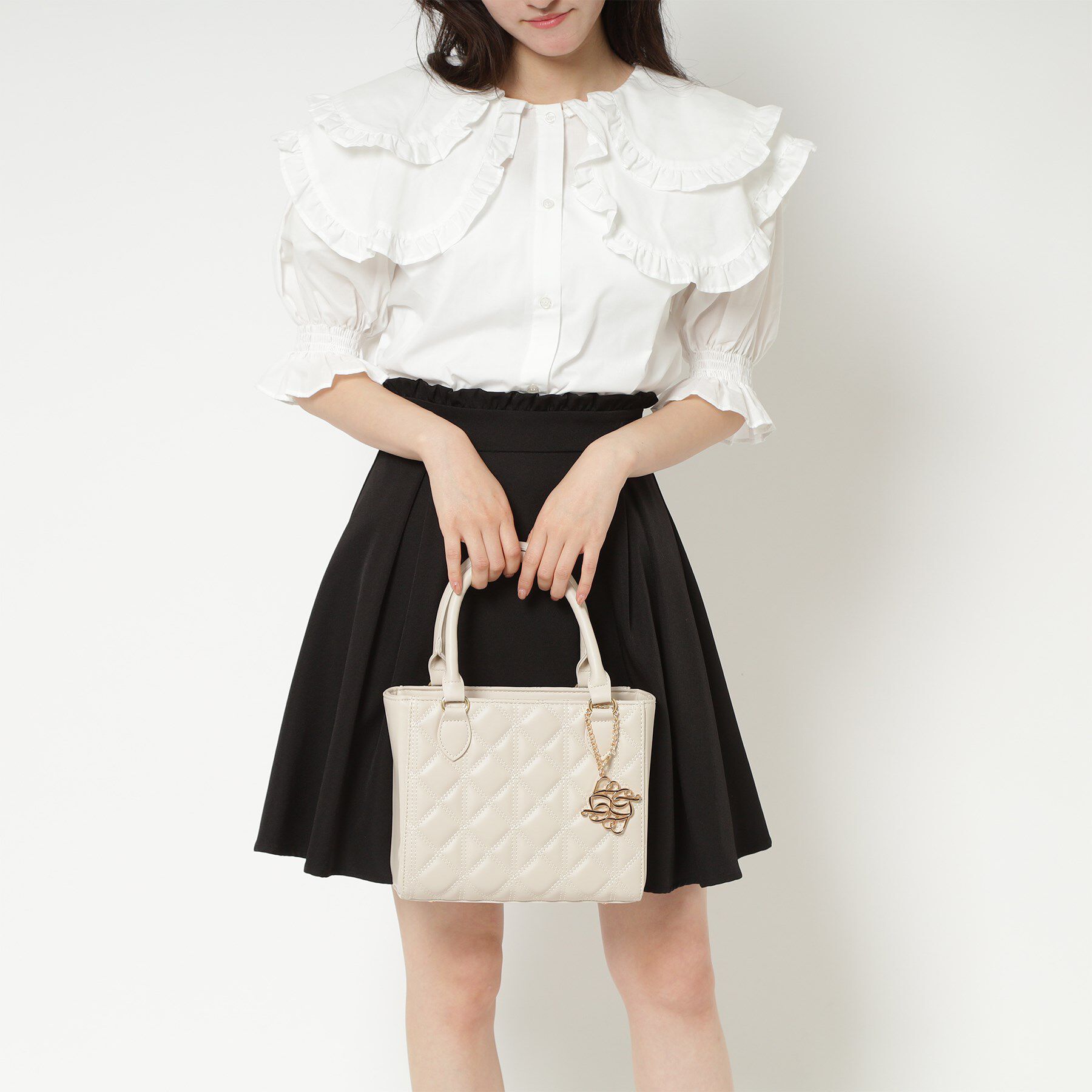 Ober Tashe「キルティング2WAYトートバッグ」|トートバッグ|