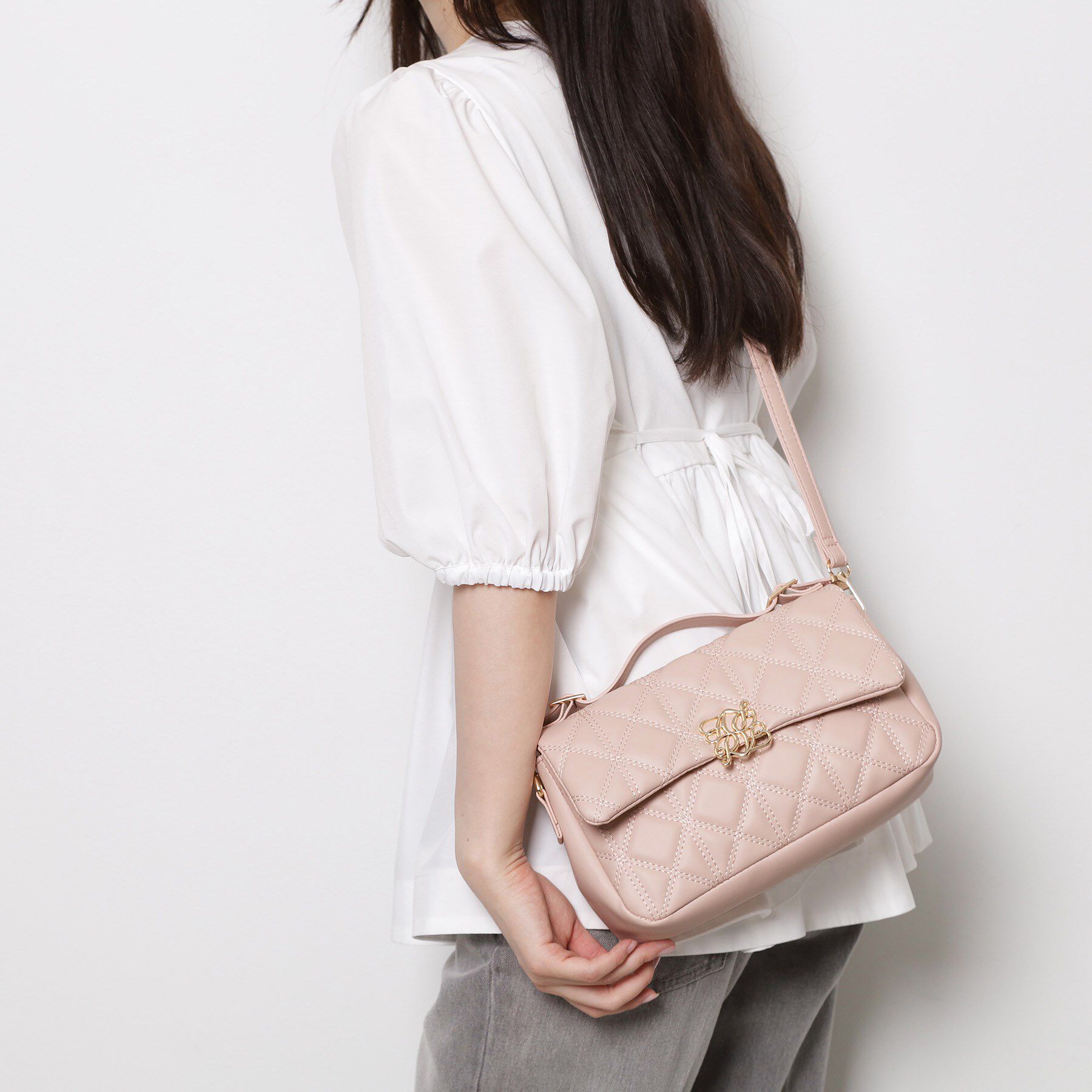 Ober Tashe「2WAYキルティングショルダーバッグ」|ショルダー・メッセンジャー|