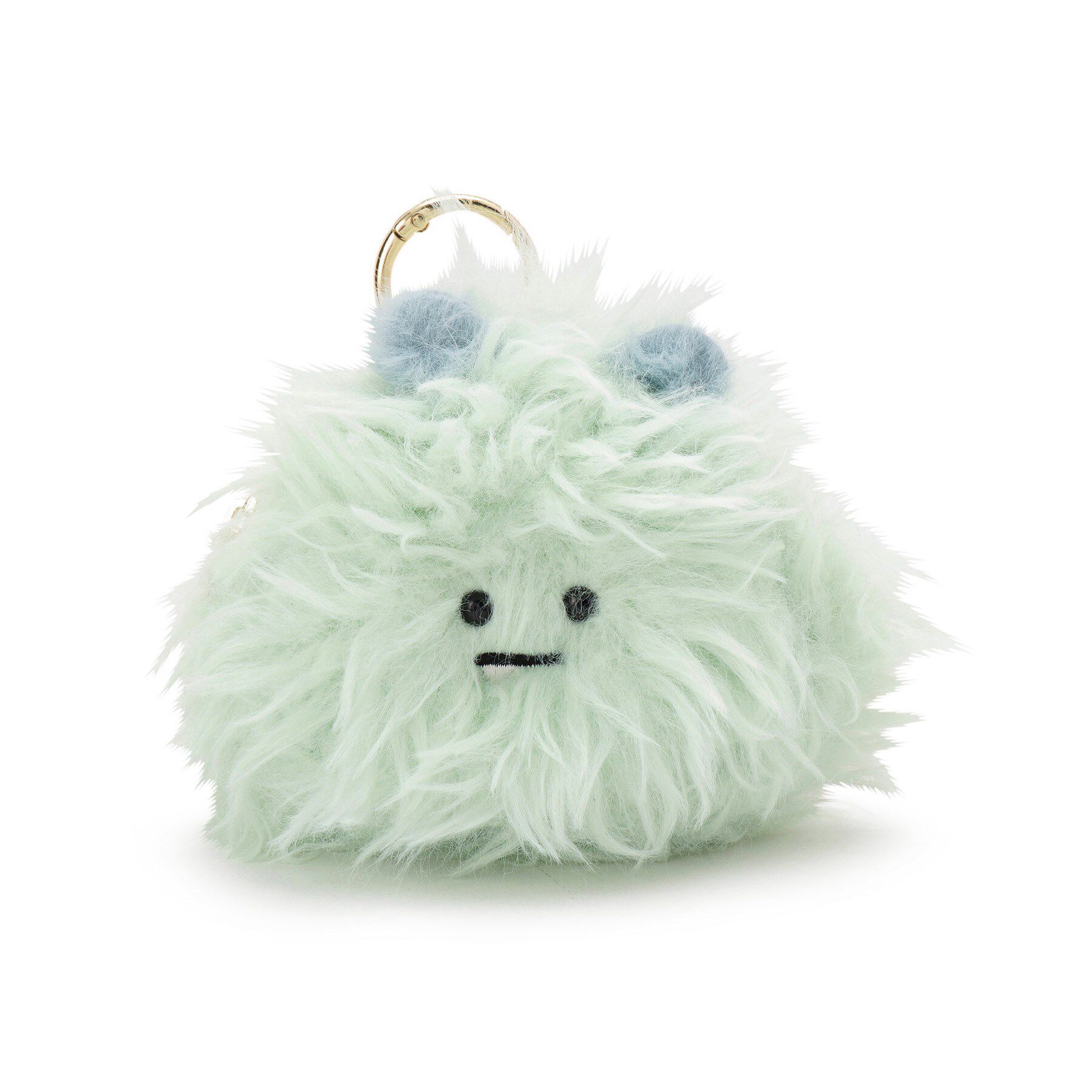 Ober Tashe「もこもこアニマルポーチ」|ポーチ|ブルーグリーン(99