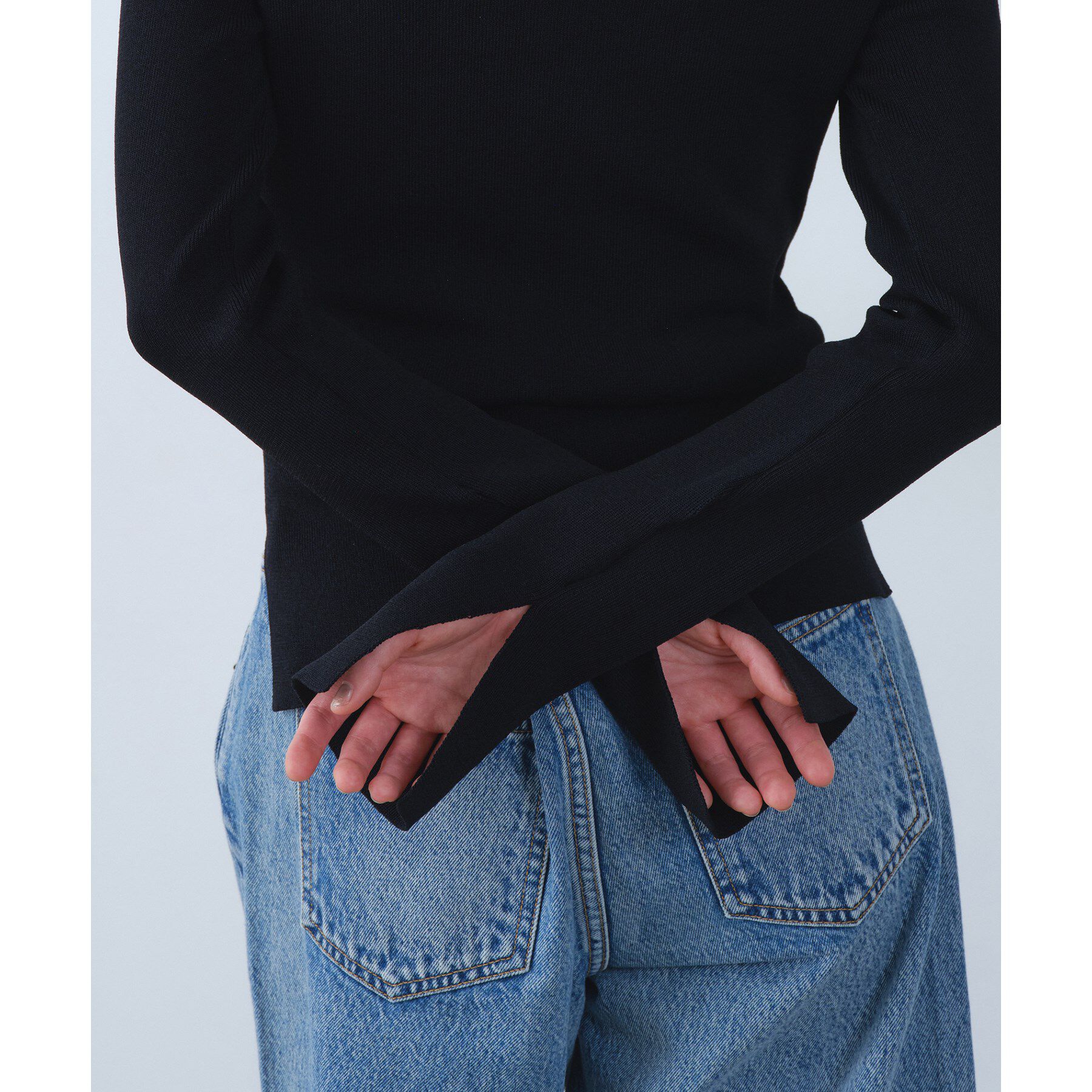 CODE A「design collar knit」|ニット・セーター|