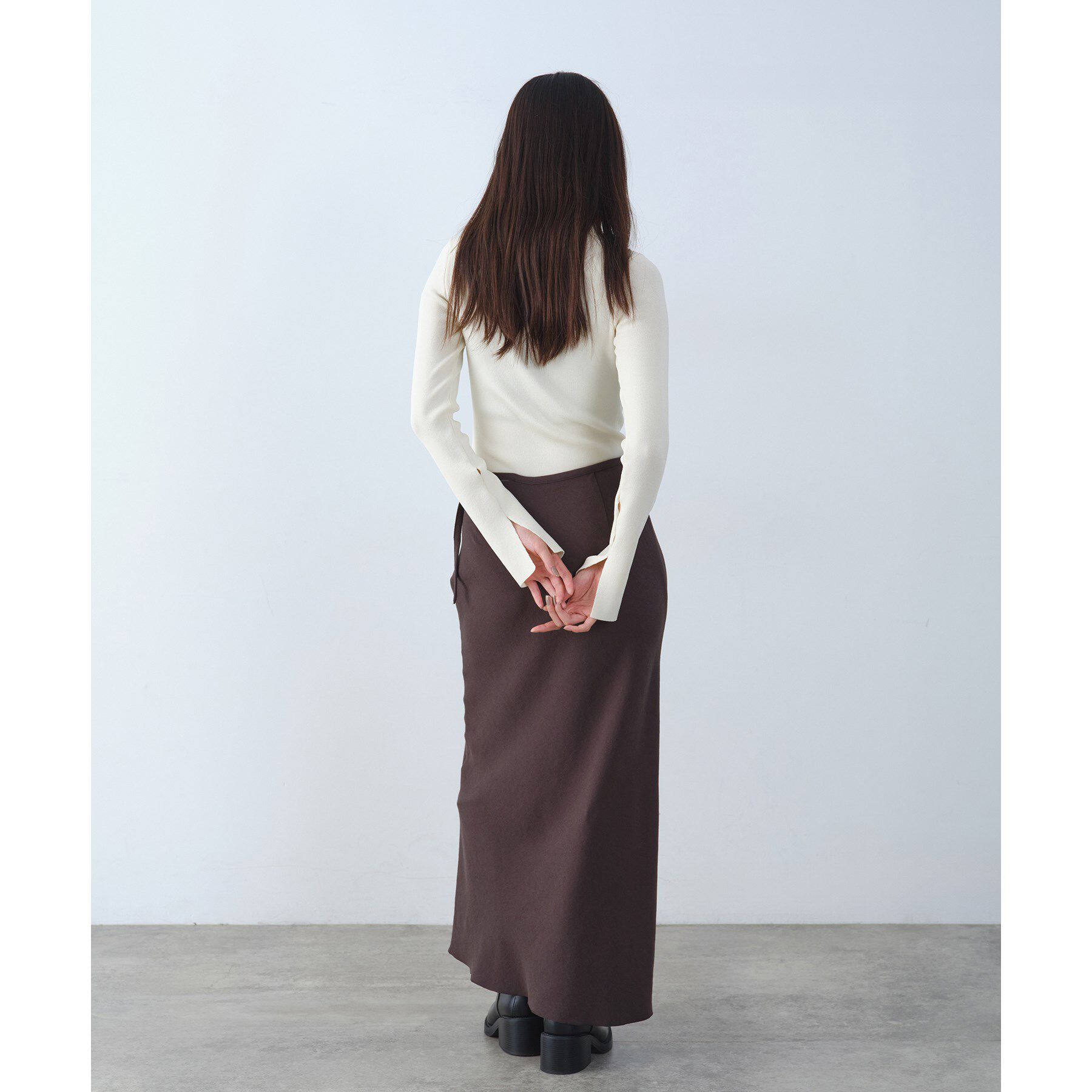CODE A「design collar knit」|ニット・セーター|