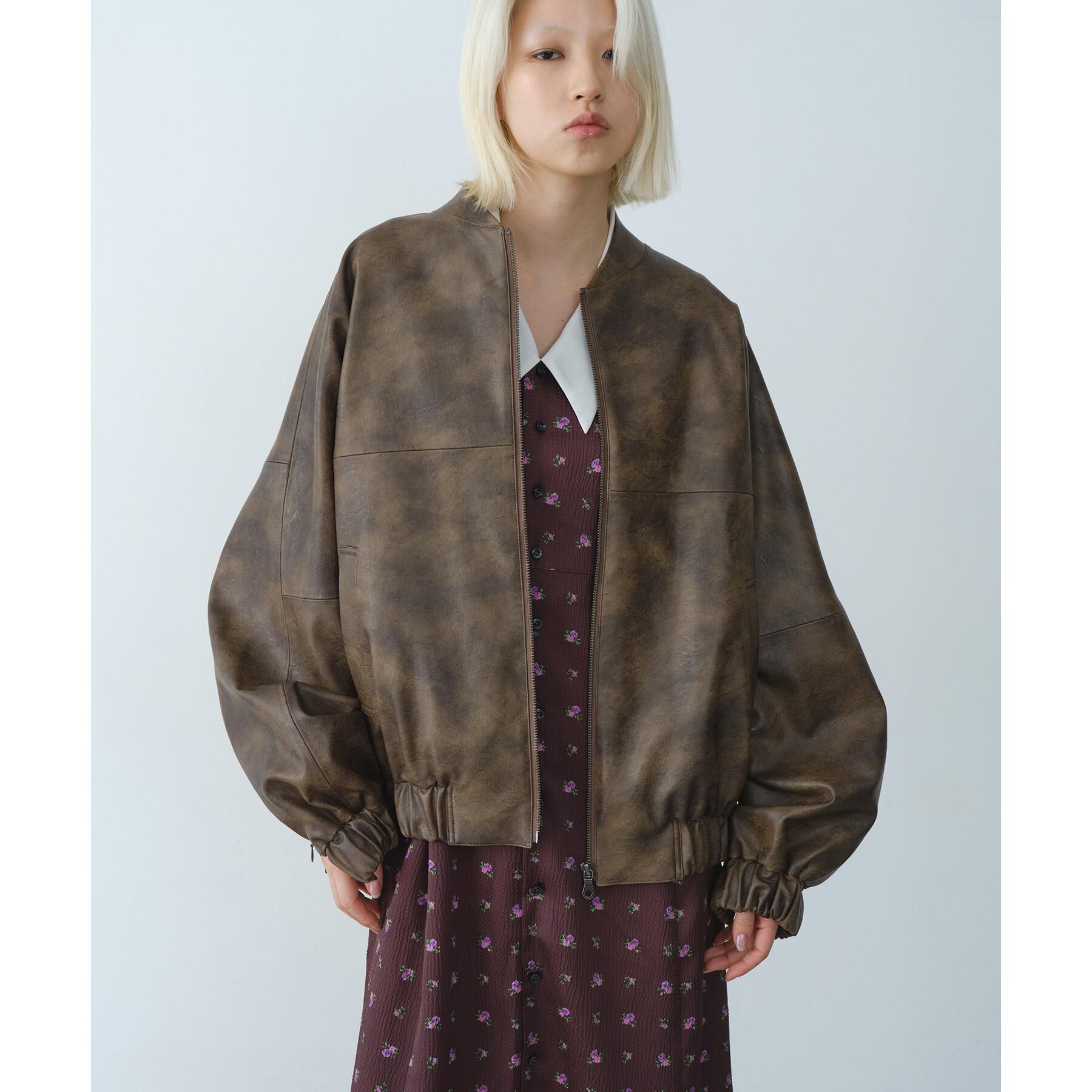 CODE A「grain zip over blouson」|ブルゾン・スタジャン|