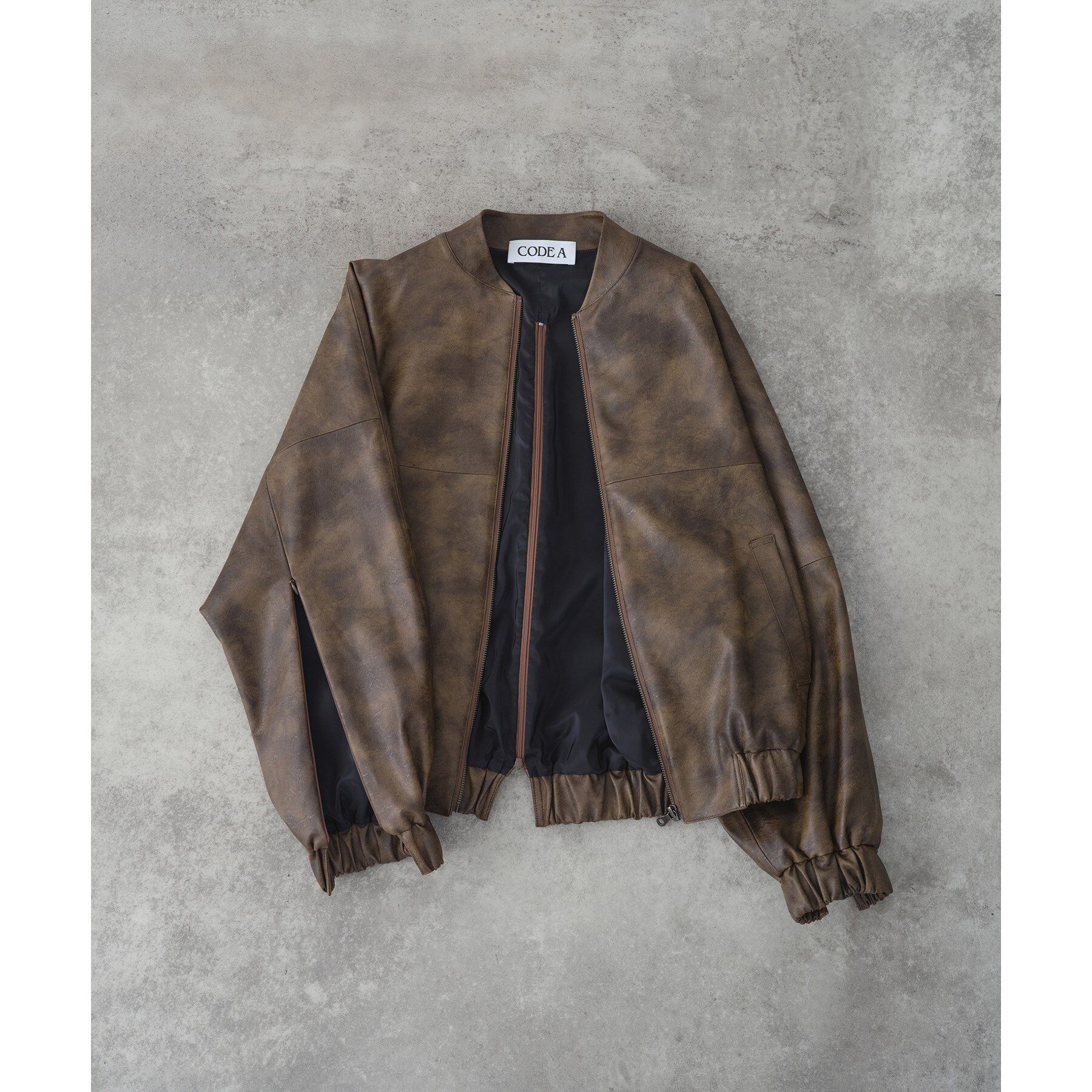 CODE A「grain zip over blouson」|ブルゾン・スタジャン|