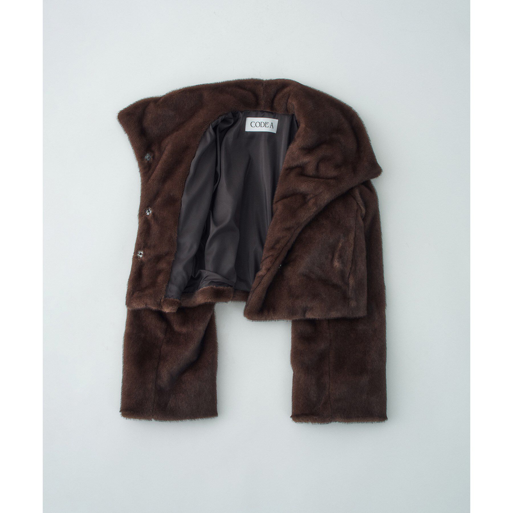 CODE A「faux mink short jacket」|ブルゾン・スタジャン|