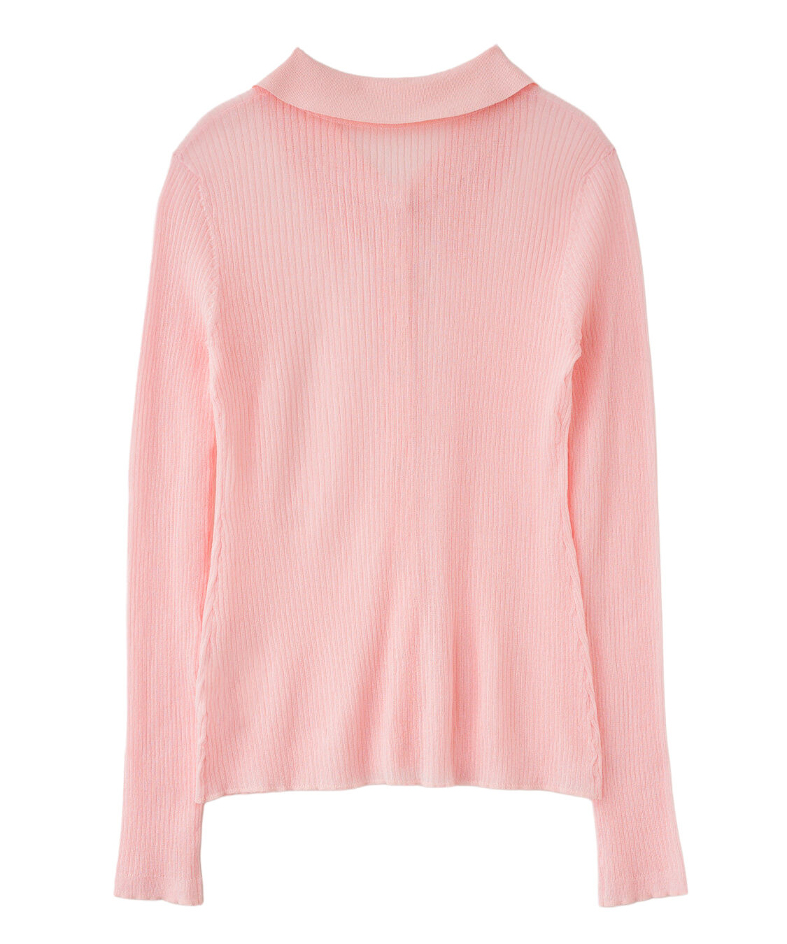 COCO DEAL「シアーニットシャツ」|シャツ・ブラウス|