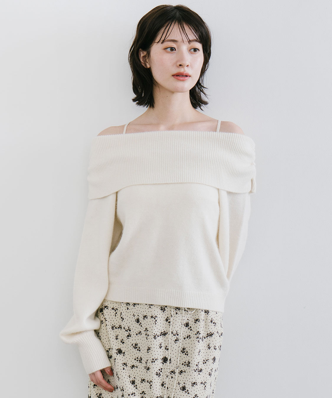 COCO DEAL「ラクーン混バックリボンニット」|ニット・セーター|