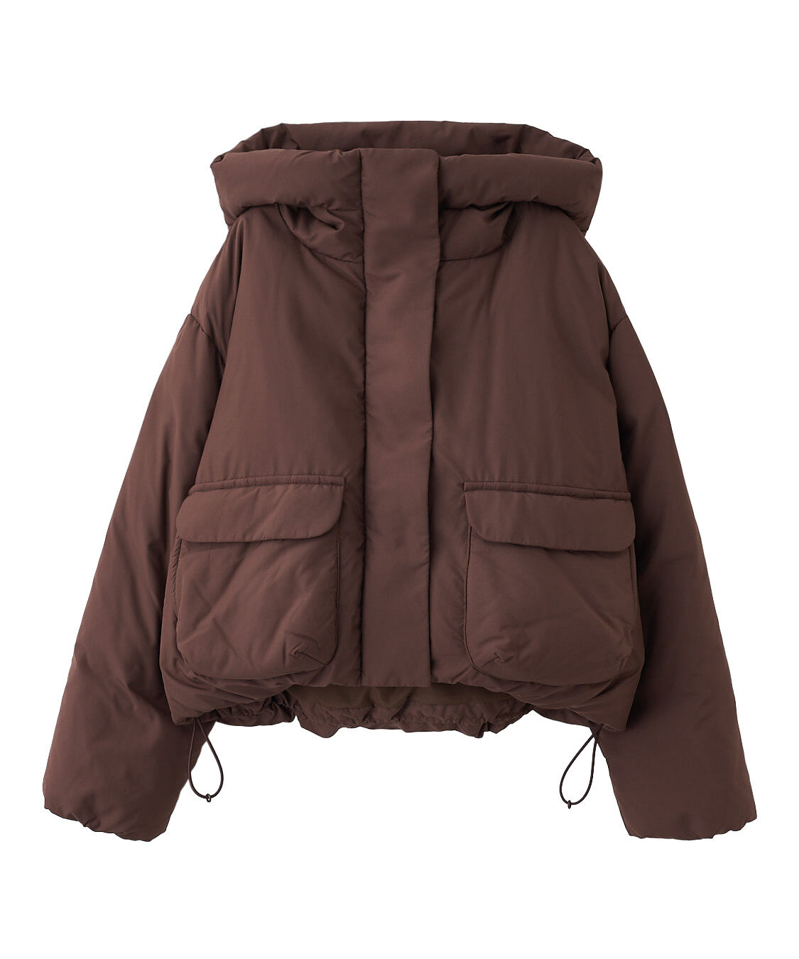 COCO DEAL「ショートフードダウンコート」|ダウン|