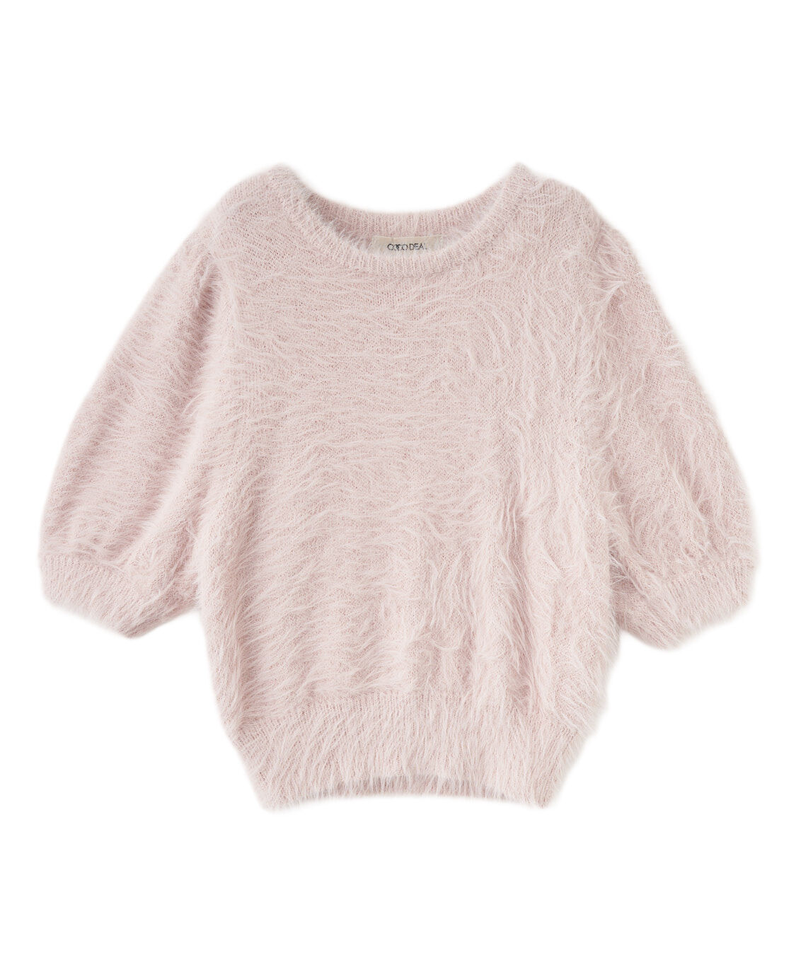 COCO DEAL「半袖フェザーニット」|ニット・セーター|