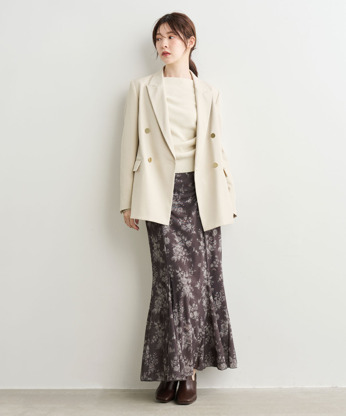 COCO DEAL「ダブルブレストジャケット」|テーラードジャケット|