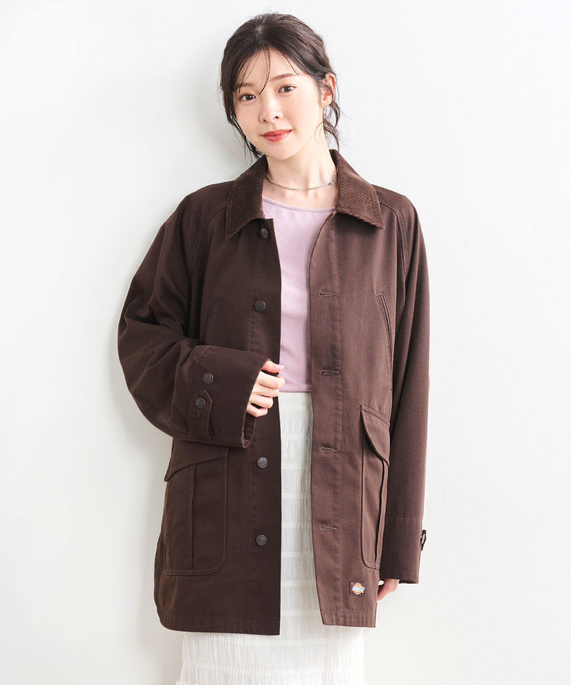 COCO DEAL「《COCO DEAL/Dickies(R)》カバーオールブルゾン」|ブルゾン・スタジャン|