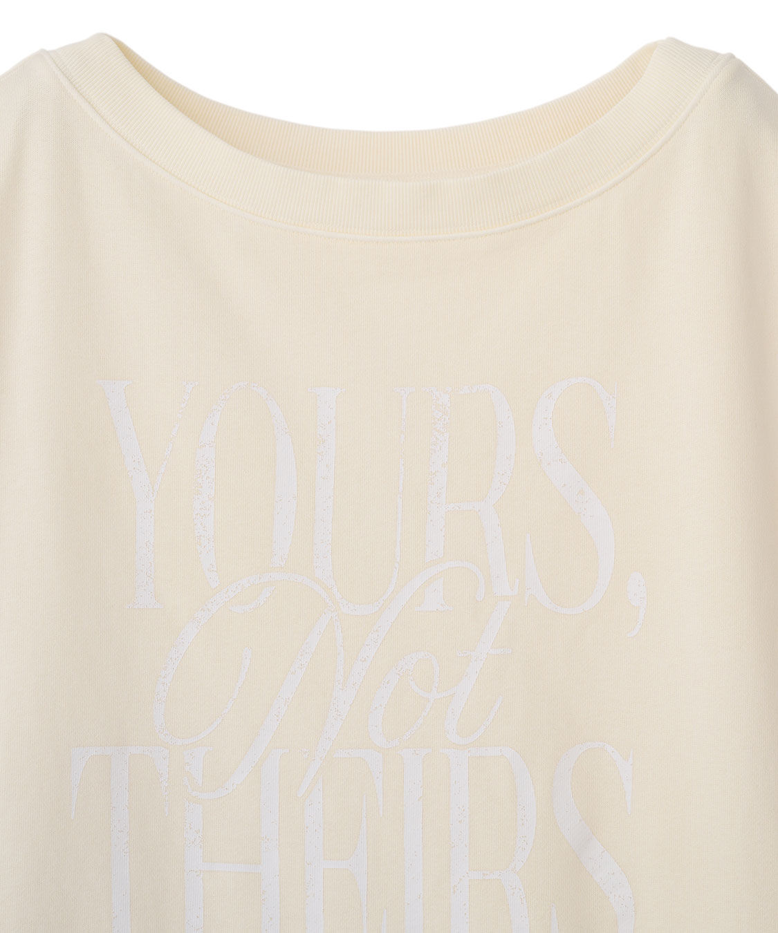 COCO DEAL「製品染めロゴスウェット」|スウェット・ジャージ|