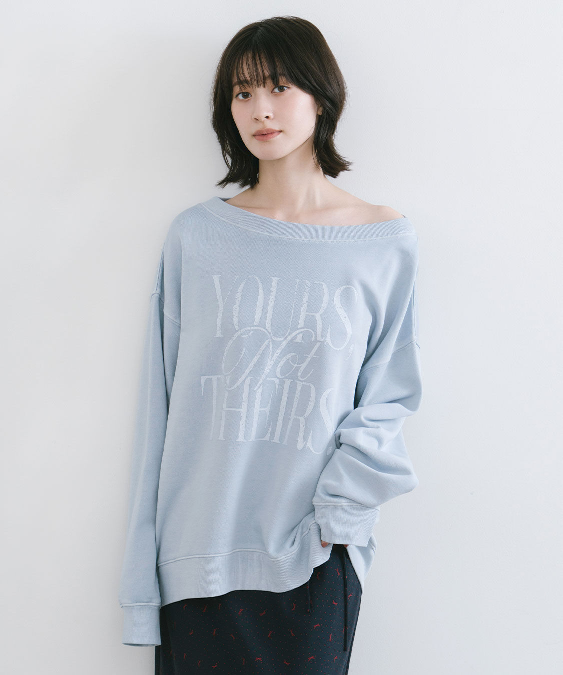 COCO DEAL「製品染めロゴスウェット」|スウェット・ジャージ|