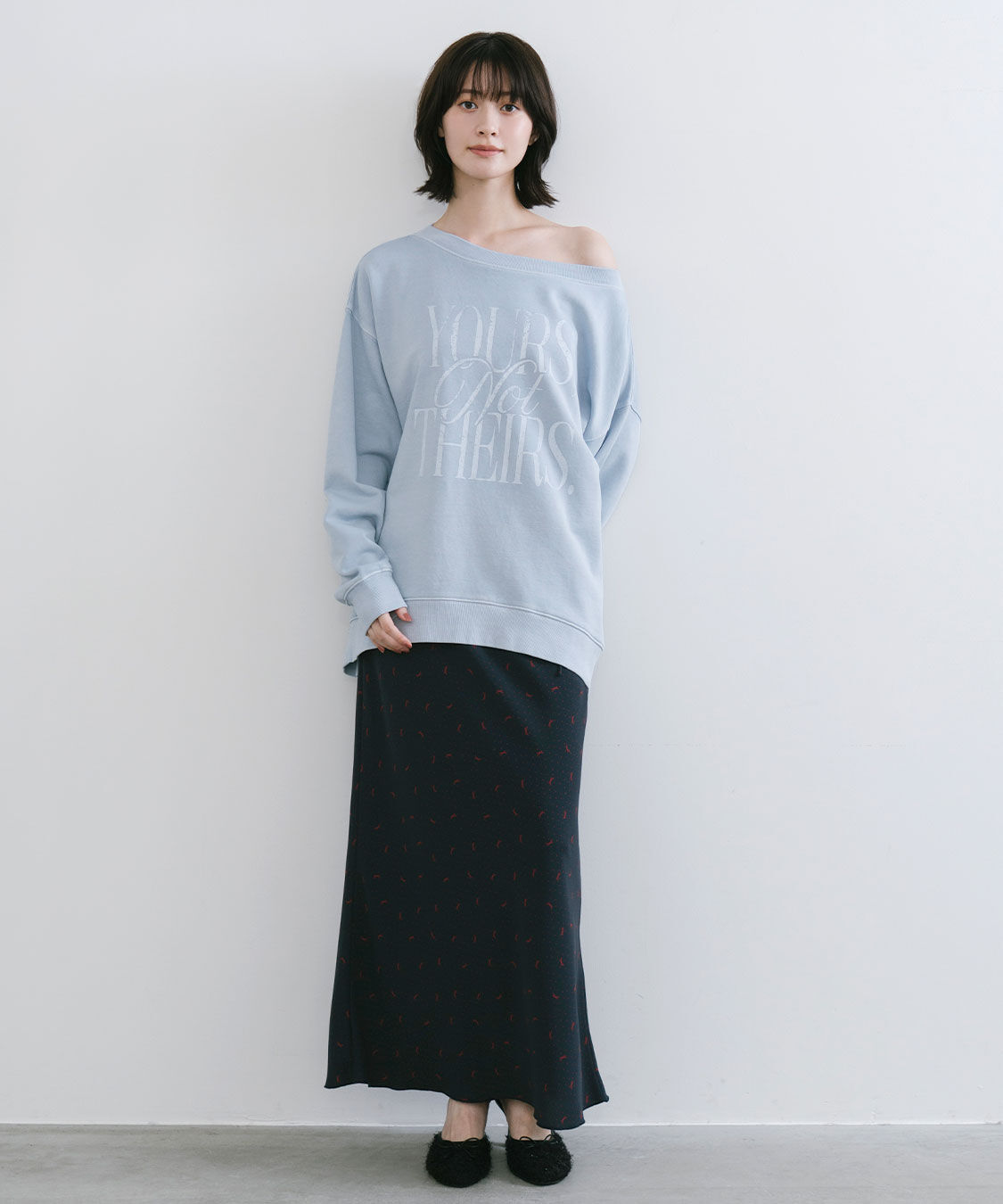 COCO DEAL「製品染めロゴスウェット」|スウェット・ジャージ|