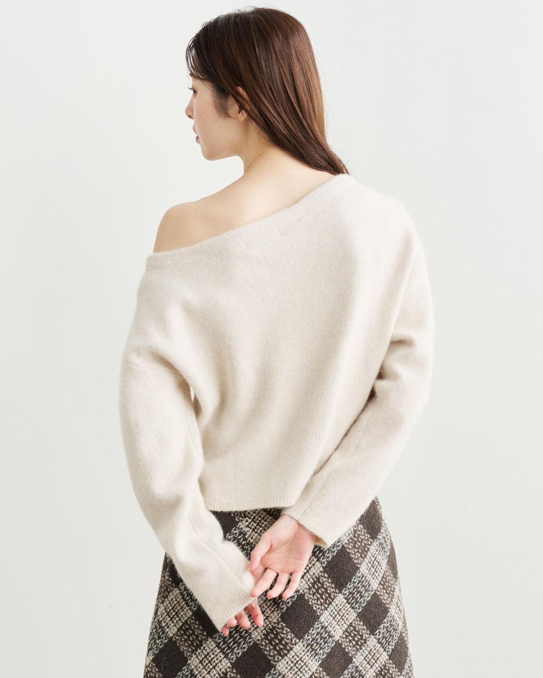 COCO DEAL「ラクーン混アシメニット」|ニット・セーター|