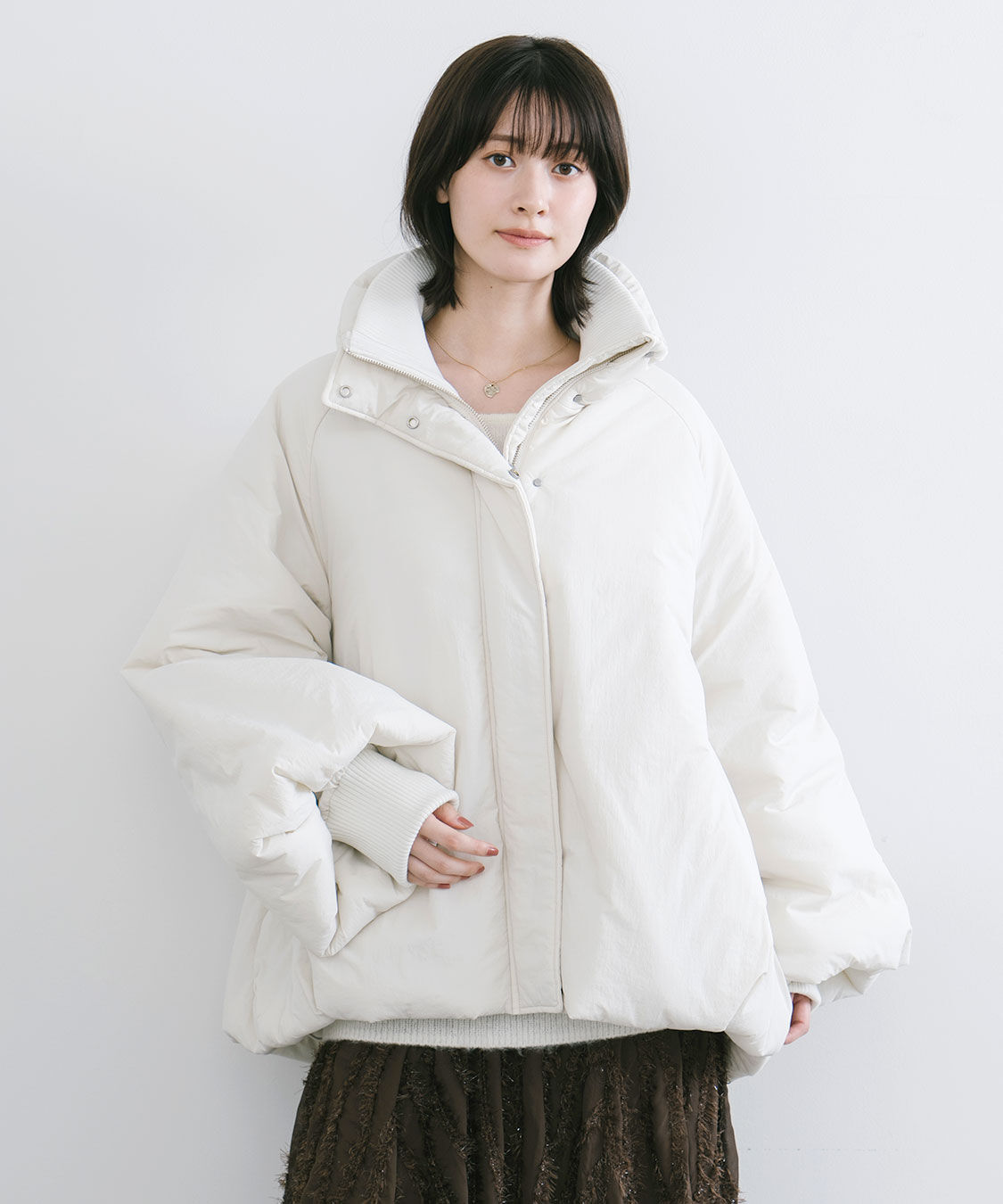 COCO DEAL「中綿ボリュームコート」|ダウン|