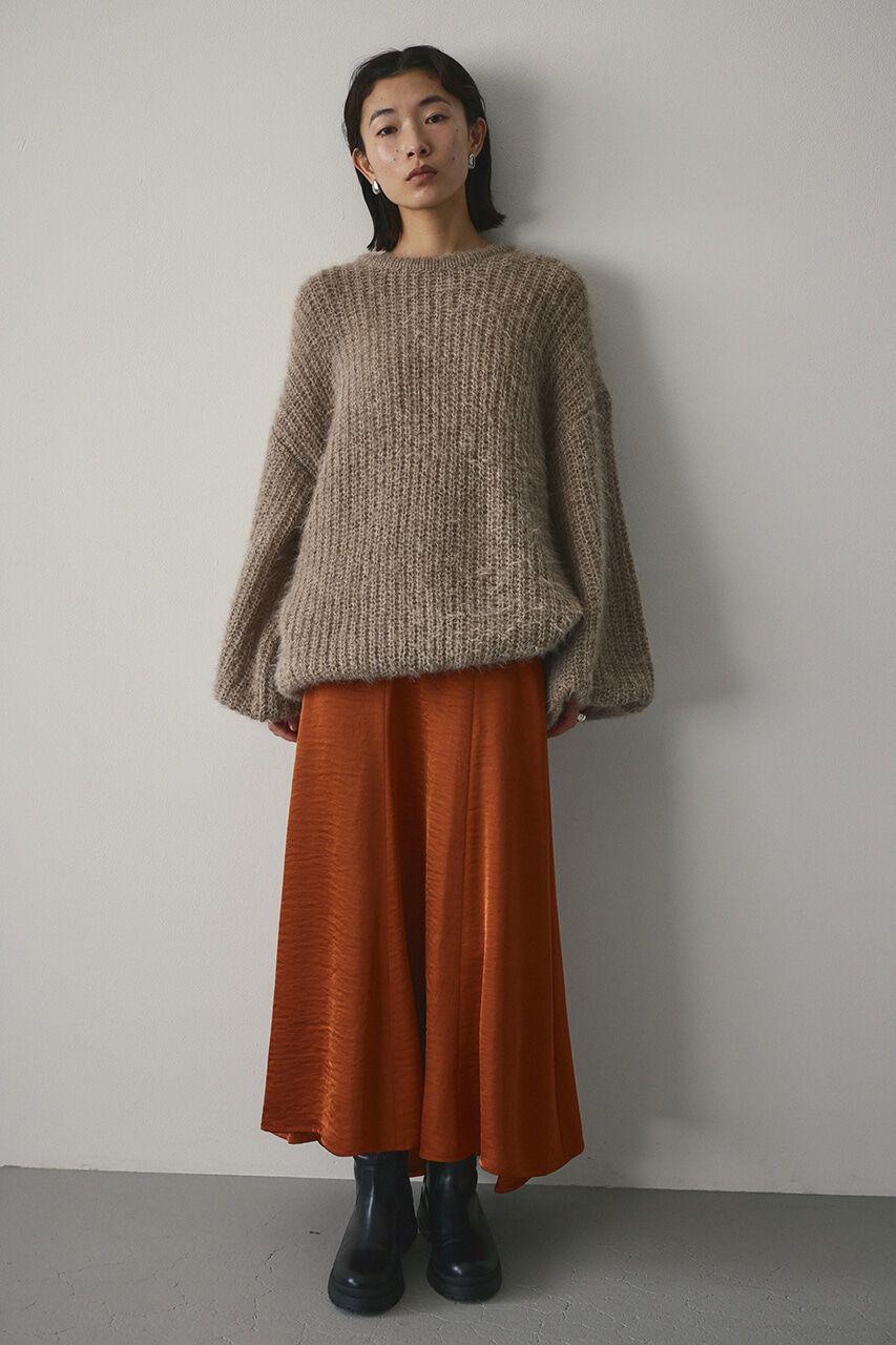 STYLEMIXER「サテンマキシスカート」|スカート|