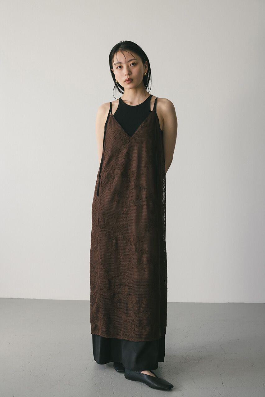 STYLEMIXER「ラティスレースキャミワンピース」|ワンピース|