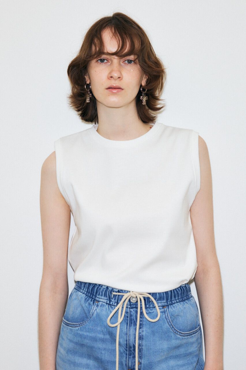 MOUSSY「SUVIN GIZA BASIC タンクトップ」|タンクトップ|