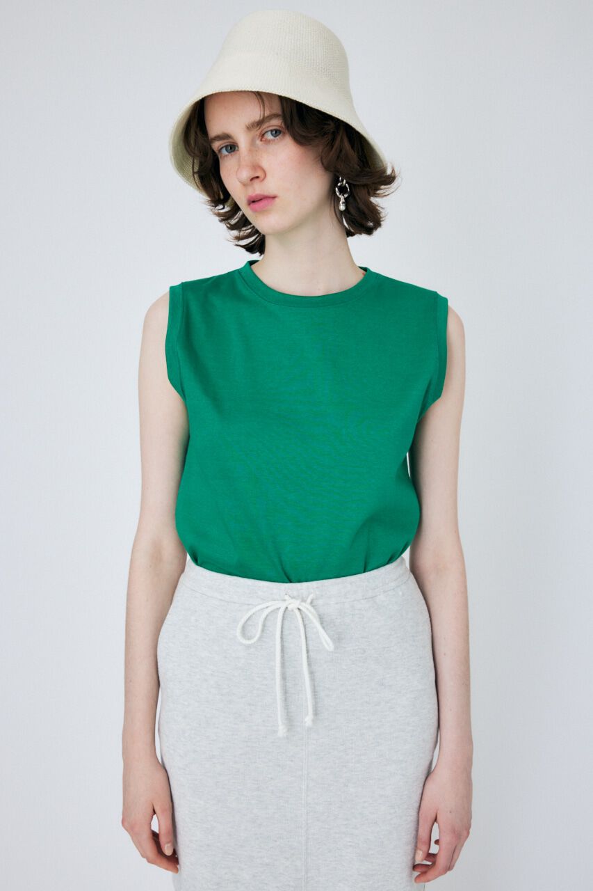 MOUSSY「SUVIN GIZA BASIC タンクトップ」|タンクトップ|