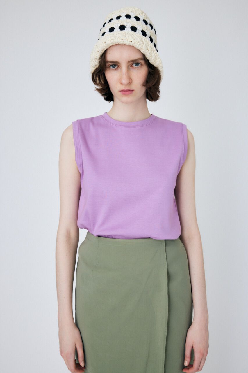 MOUSSY「SUVIN GIZA BASIC タンクトップ」|タンクトップ|L/PUR1
