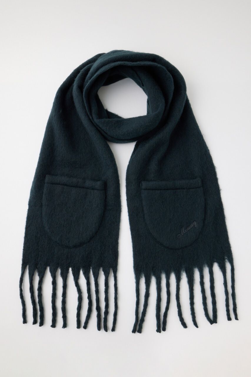 MOUSSY「POCKET KNIT WIDE スカーフ」|その他|