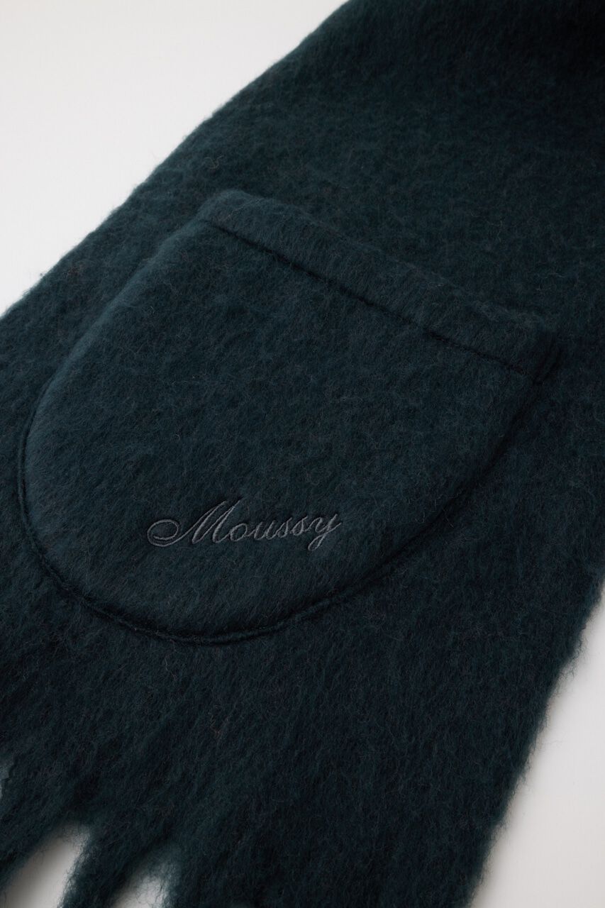 MOUSSY「POCKET KNIT WIDE スカーフ」|その他|