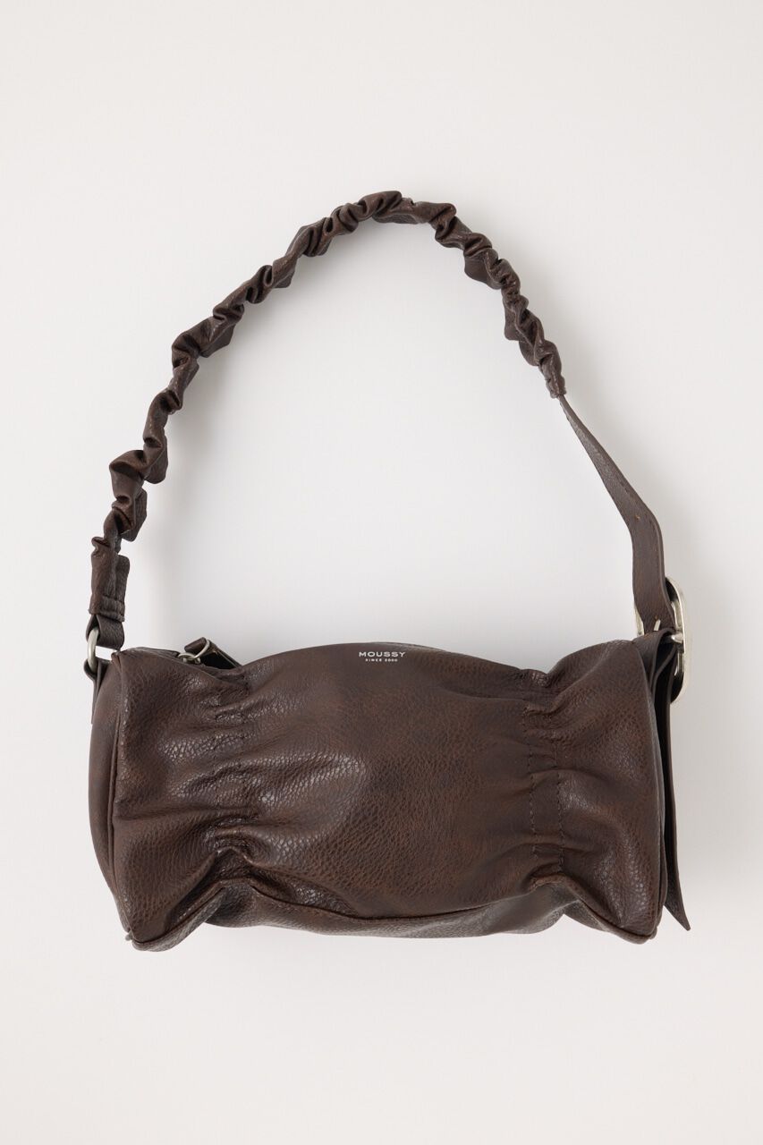 MOUSSY「GATHER HANDLE スクエアバッグ」|その他|BRN