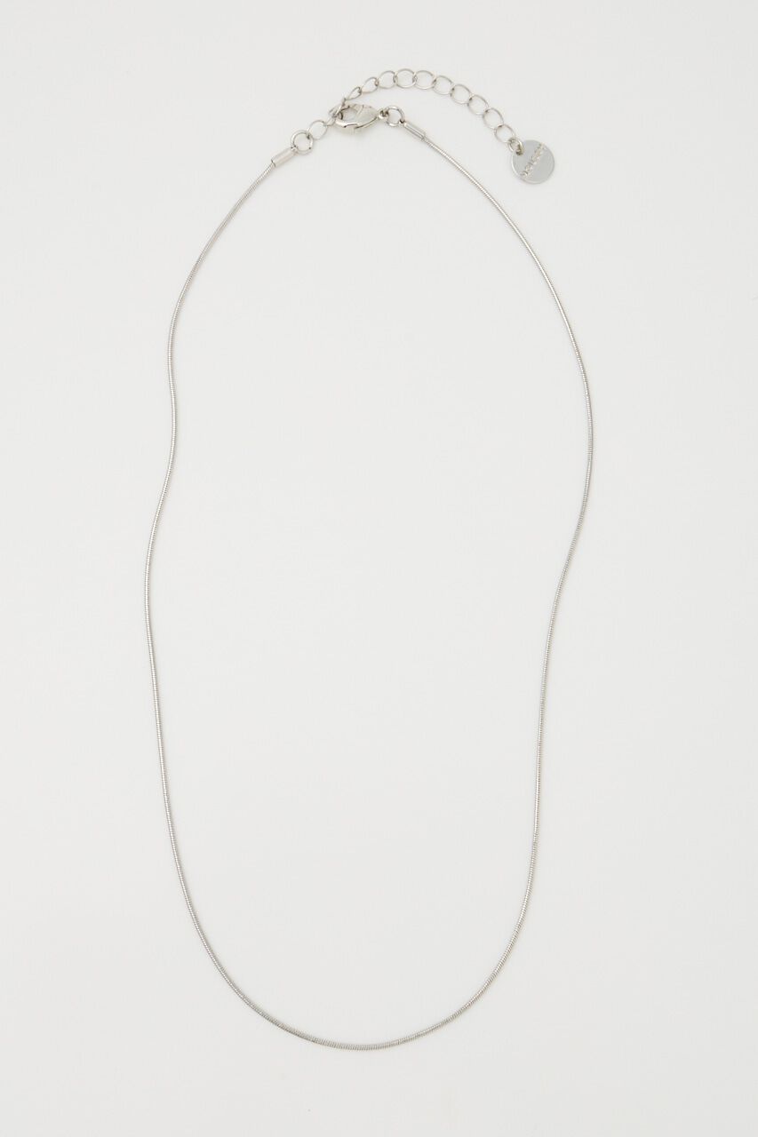 MOUSSY「CORD & CHAIN ネックレス」|ネックレス|