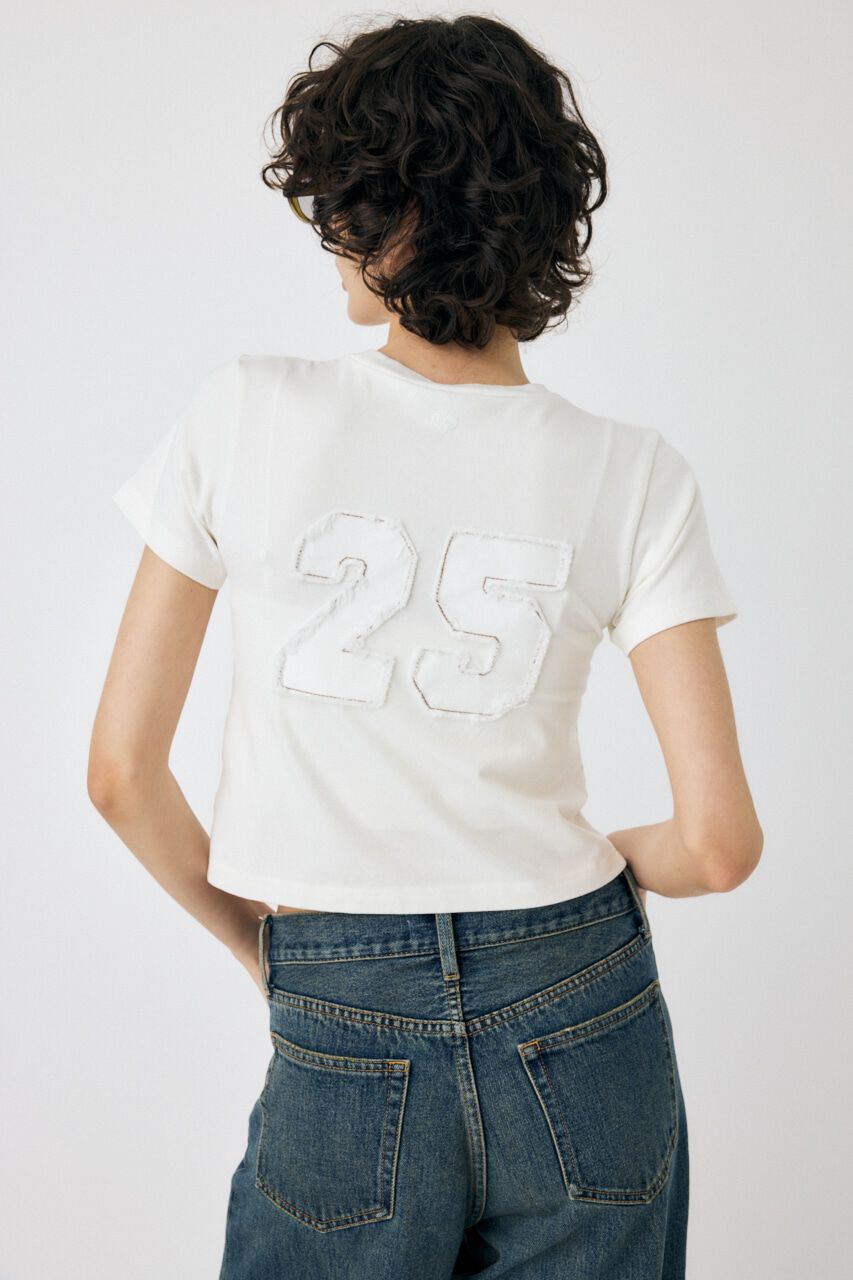 MOUSSY「PATCH DENIM 25TH Tシャツ」|Tシャツ・カットソー|