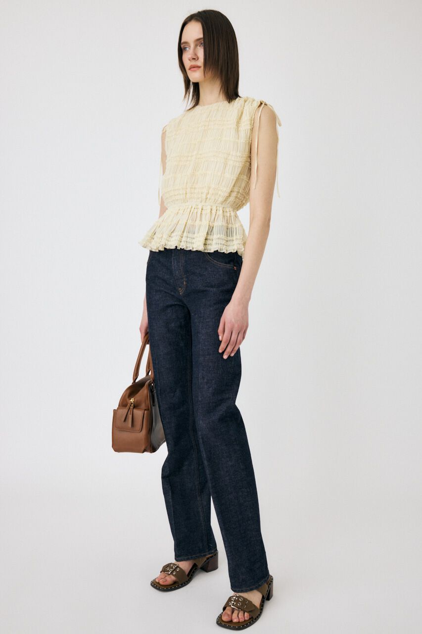 MOUSSY「FRILL CHIFFON ブラウス」|シャツ・ブラウス|