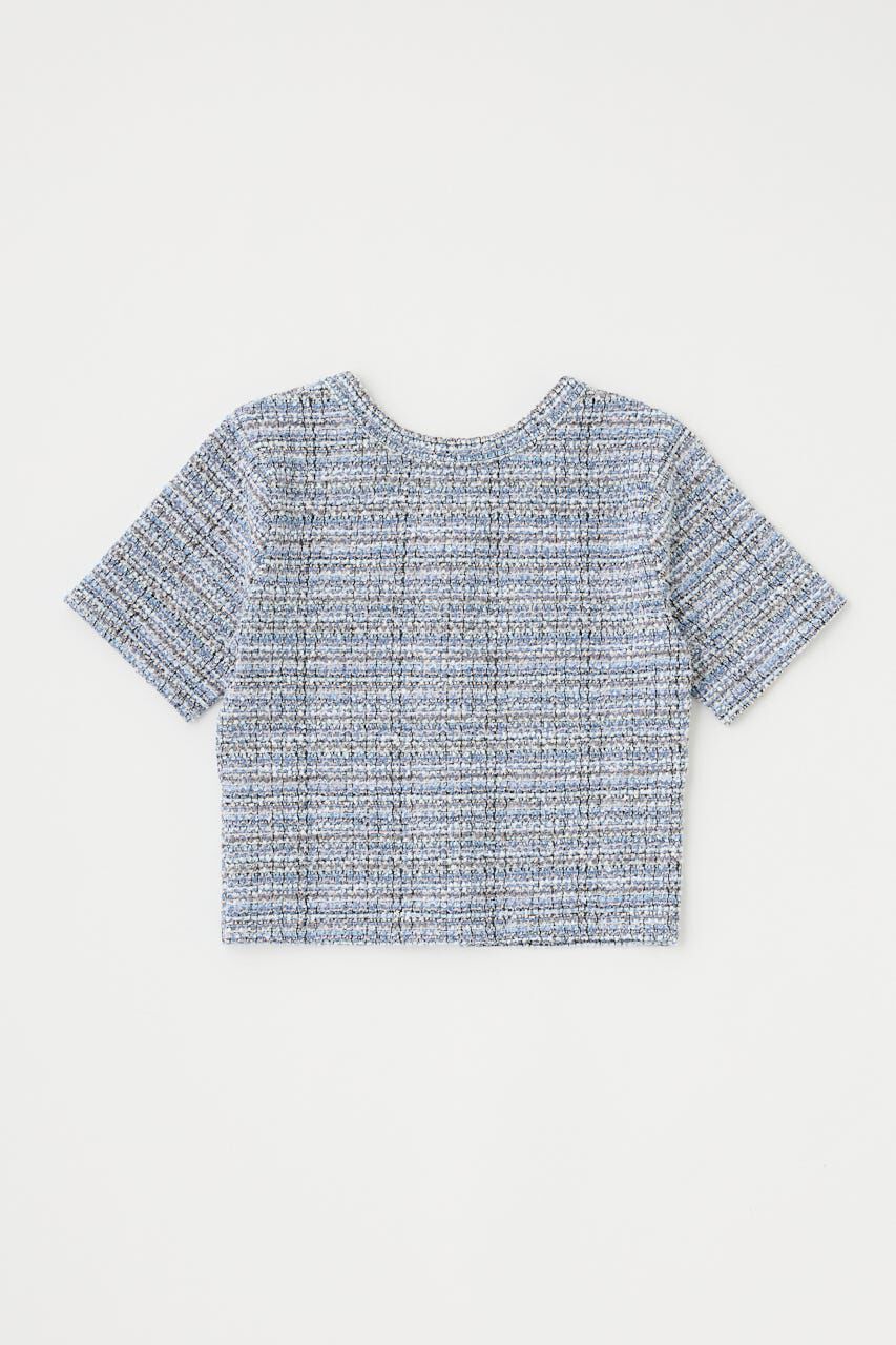 MOUSSY「TWEED LIKE トップス」|Tシャツ・カットソー|