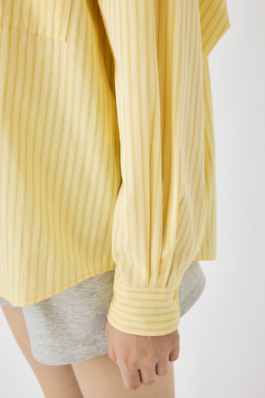 MOUSSY「STRIPE COLOR シャツ」|シャツ・ブラウス|