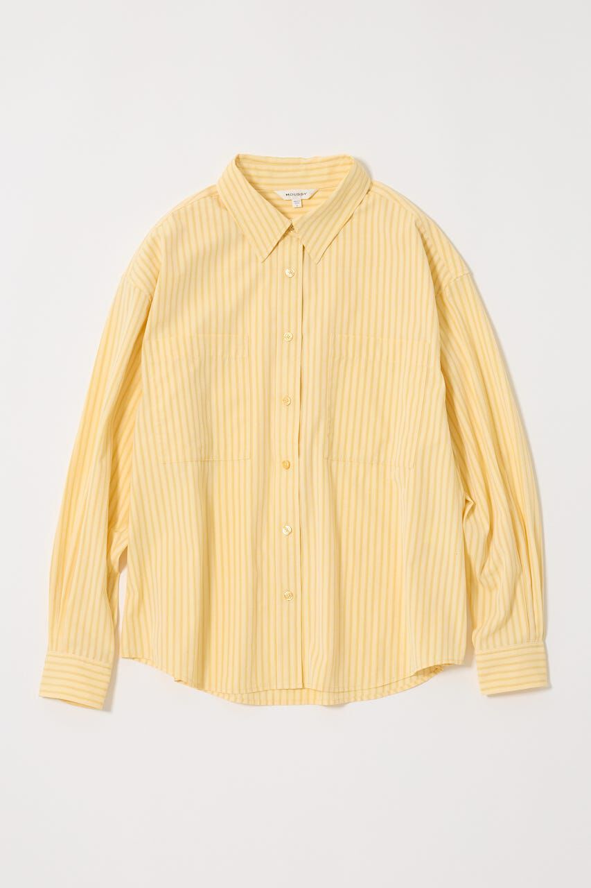 MOUSSY「STRIPE COLOR シャツ」|シャツ・ブラウス|