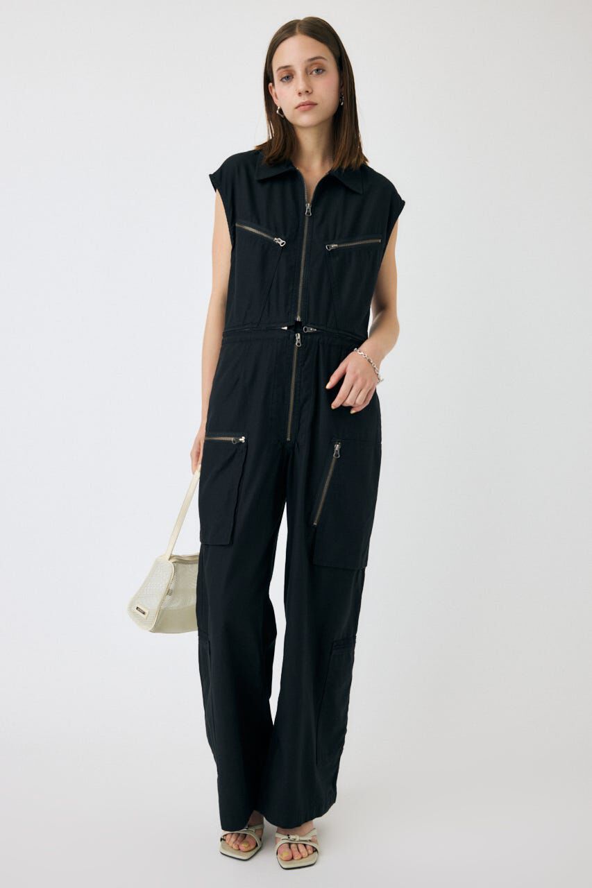 MOUSSY「DETACHABLE オールインワン」|その他|BLK