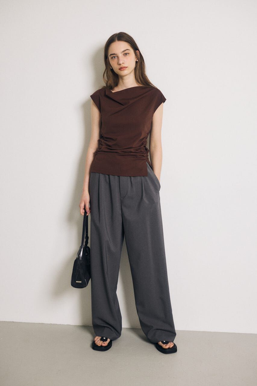 MOUSSY「COWL NECK N/S トップス」|タンクトップ|