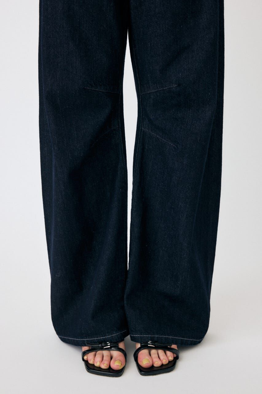 MOUSSY「EASY WAIST LIGHT ストレートデニム」|デニム|