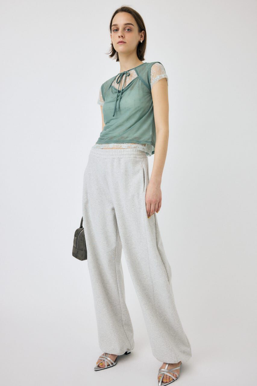 MOUSSY「CURVE LINE スウェットパンツ」|その他|