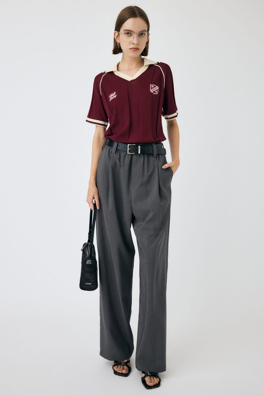 MOUSSY「H/S KNIT GAME シャツ」|ニット・セーター|