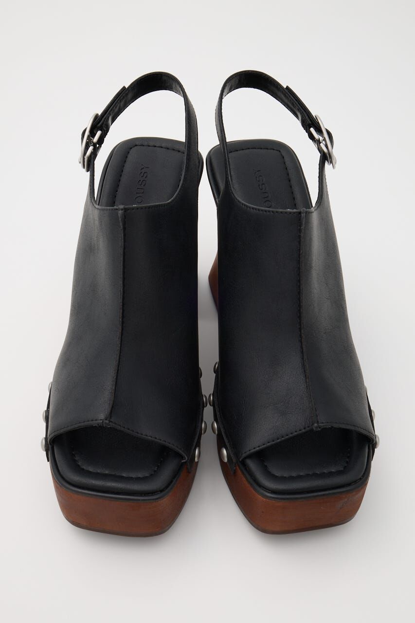 MOUSSY「PLATFORM WOOD サンダル」|サンダル|