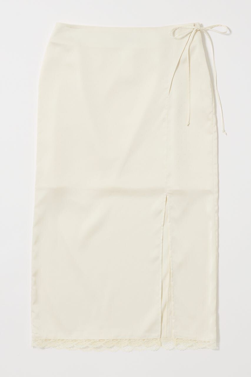 MOUSSY「DOT SATIN スカート」|スカート|